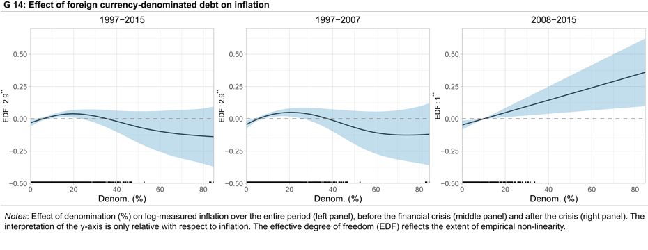 Effekt der in Fremdwährung denominierten Auslandsschuld auf die Inflation