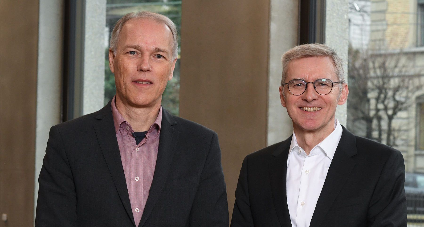 Prof. Jan-​Egbert Sturm and Prof. Hans Gersbach