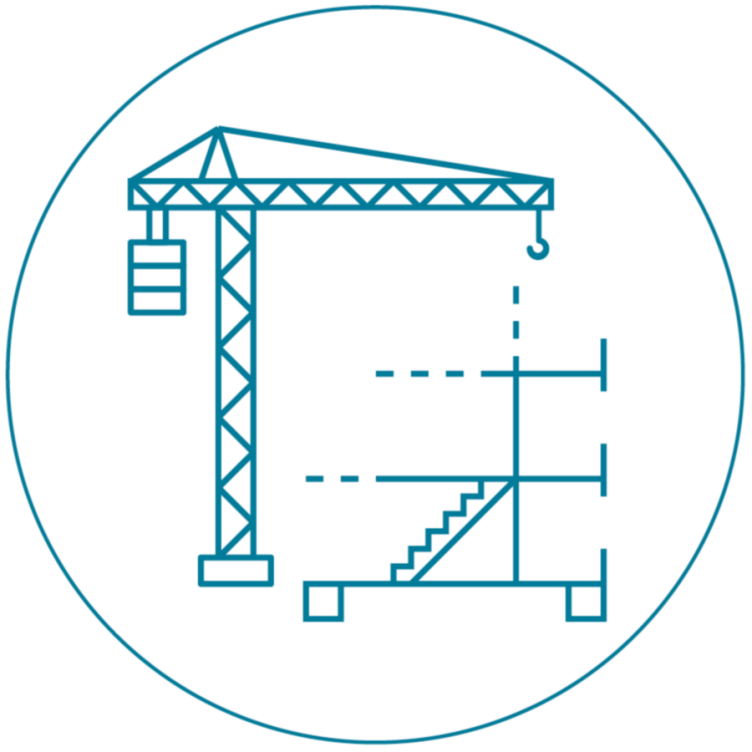 Enlarged view: Project engineering and construction