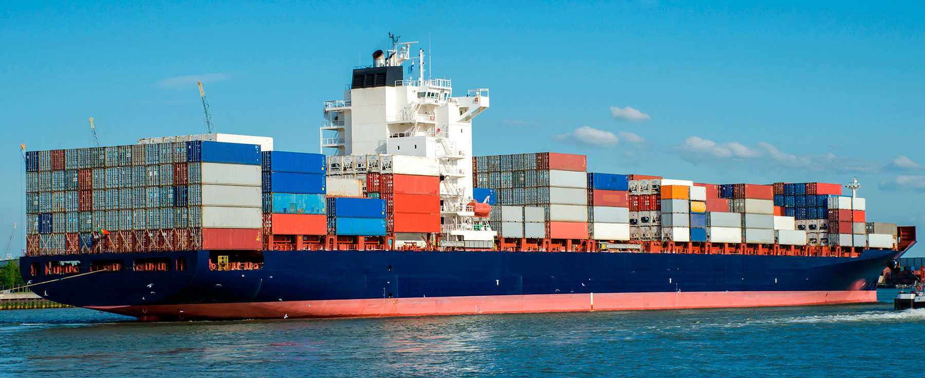 Le transport maritime est le mode de transport principal des marchandises.&nbsp;(image: Shutterstock).