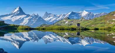 Schneebedeckte Berge