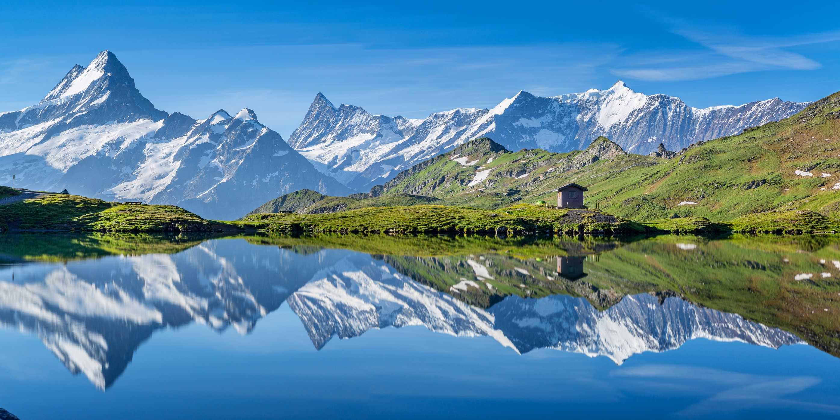 Schneebedeckte Berge