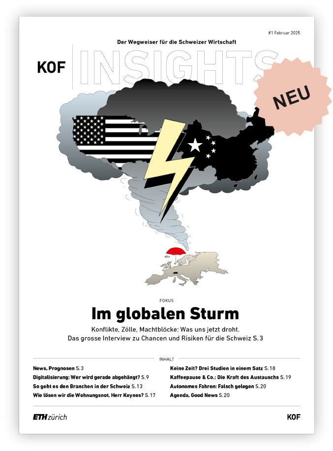 Titelblatt Magazin KOF Insights