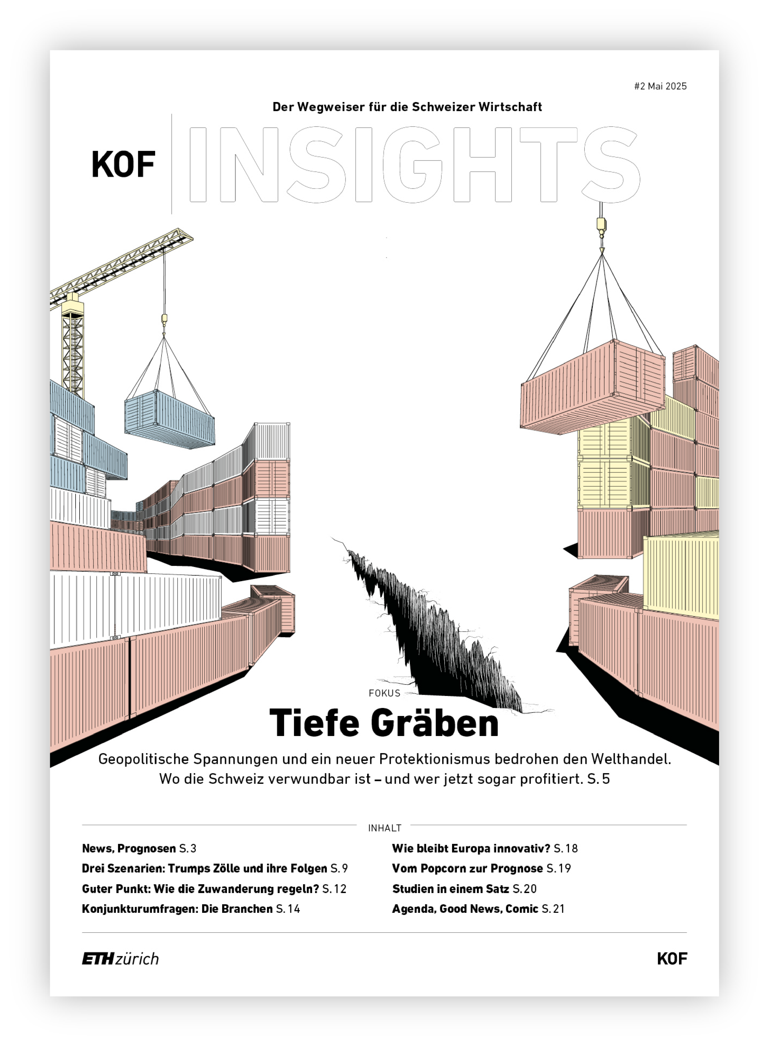 Titelblatt Magazin KOF Insights